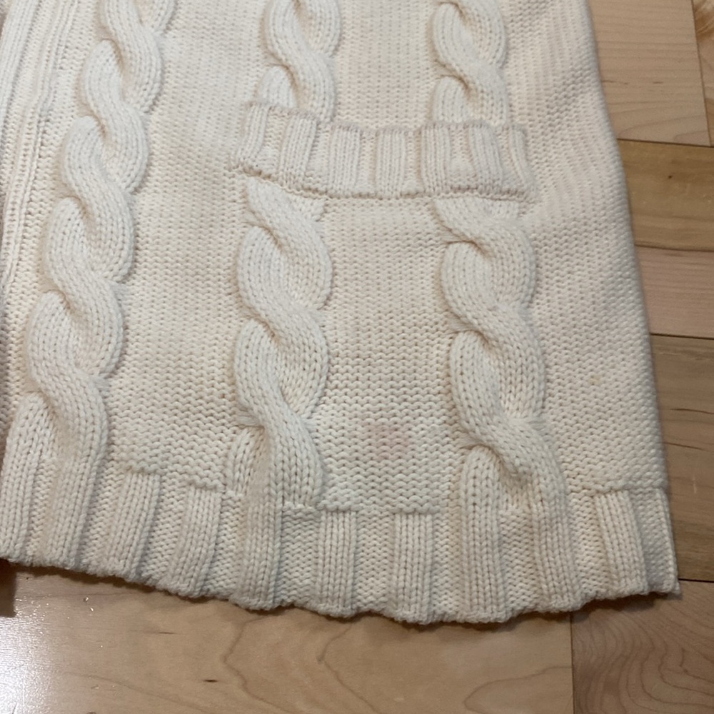 Escada Margaretha Ley Cream Cable Knit Sweater - Picture 5 of 17